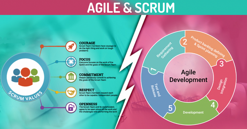 Tìm hiểu sâu về sự khác nhau giữa agile và scrum đối với phương pháp quản lý dự án