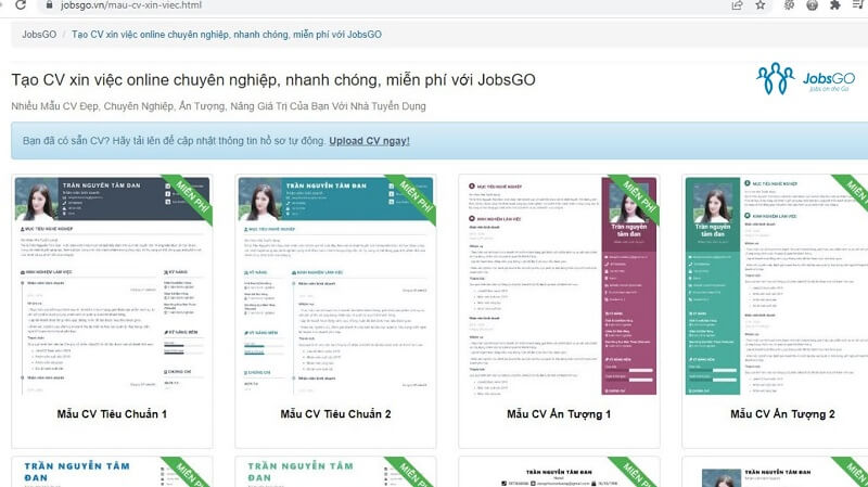 JobsGO - Website tuyển dụng uy tín, chất lượng hàng đầu Việt Nam