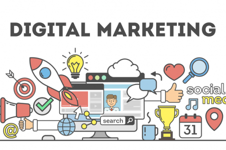 digital marketing concept