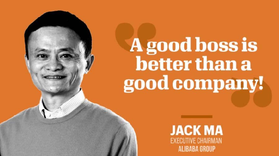 Một lời khuyên khác về chọn sếp của Jack Ma
