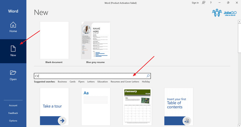 Cách Tạo CV Trên Word Với Mẫu Có Sẵn