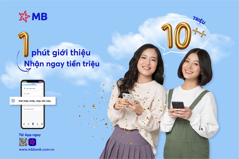 Kiếm tiền online với ứng dụng ngân hàng MBBank