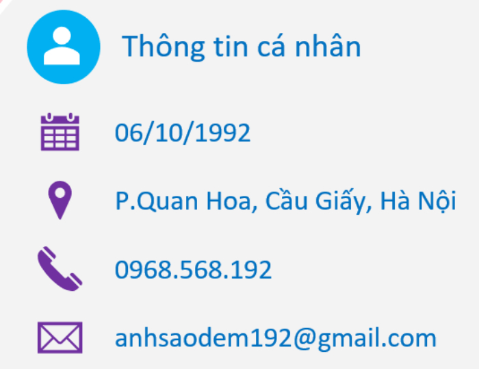 cv bằng excel đẹp