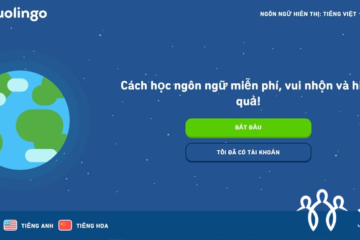 Website Duolingo học tiếng anh vui với các trò chơi