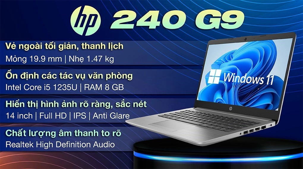 Laptop cho sinh viên HP 240