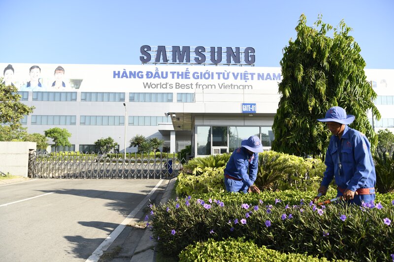 Tổng quan về môi trường làm việc của Samsung