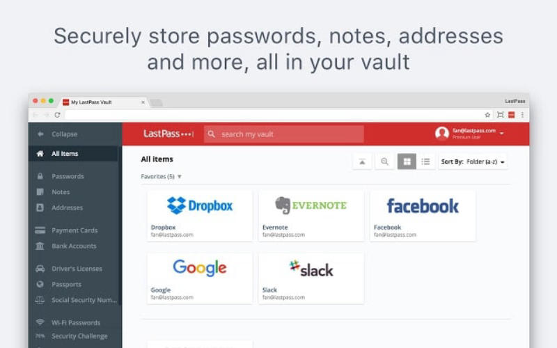LastPass giúp tạo mật khẩu nhanh chóng, an toàn