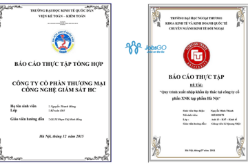 Báo cáo thực tập