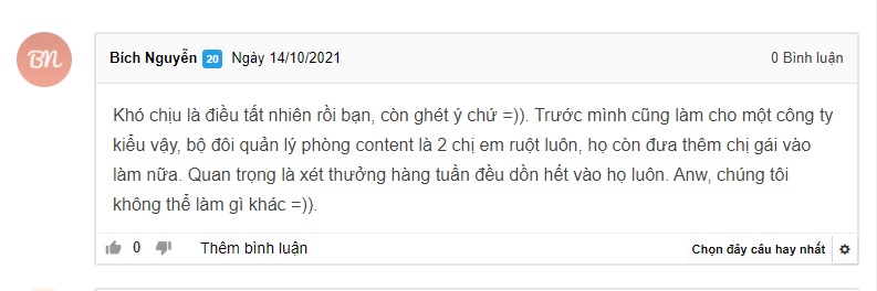 Có sếp thiên vị người thân là cảm giác thế nào?