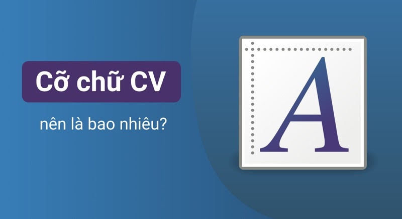 Cỡ chữ trong CV – Bí quyết để giúp bạn có được CV hoàn hảo