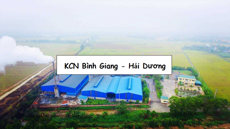 Thông tin mới nhất về khu công nghiệp Bình Giang Hải Dương