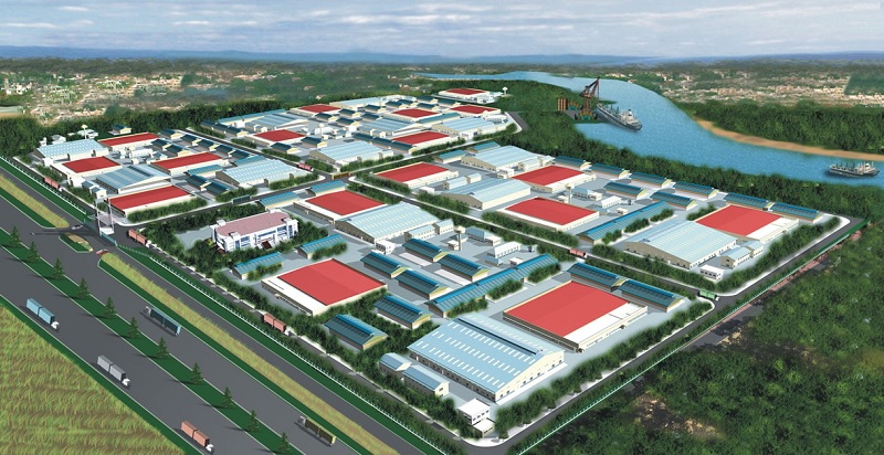 Cơ sở hạ tầng tại khu công nghiệp Bình Giang Hải Dương
