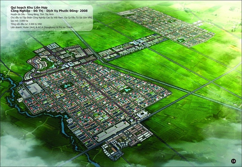 Thông tin cơ bản về khu công nghiệp Phước Đông Tây Ninh