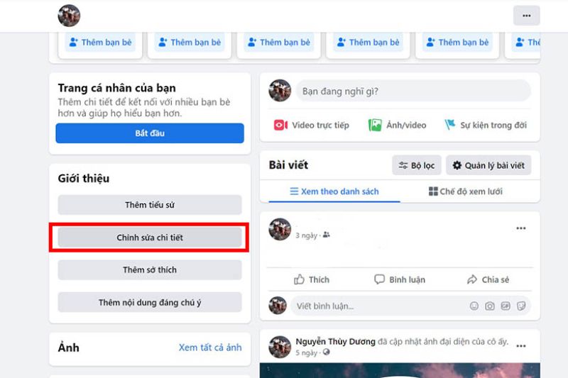 cách bật chế độ theo dõi trên facebook bằng laptop