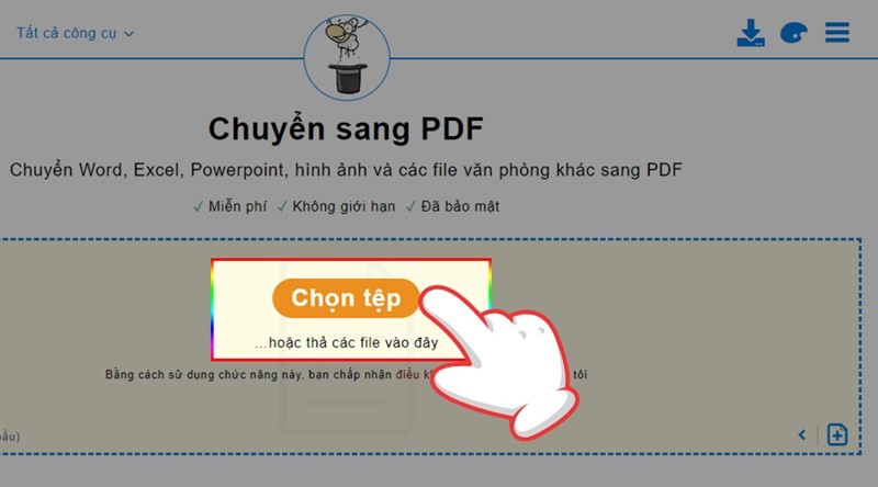 cách chuyển hình ảnh sang pdf trên máy tính