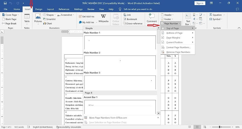 9 Cách Đánh Số Trang Trong Word 2010, 2013, 2016 Đơn Giản Nhất - Jobsgo Blog