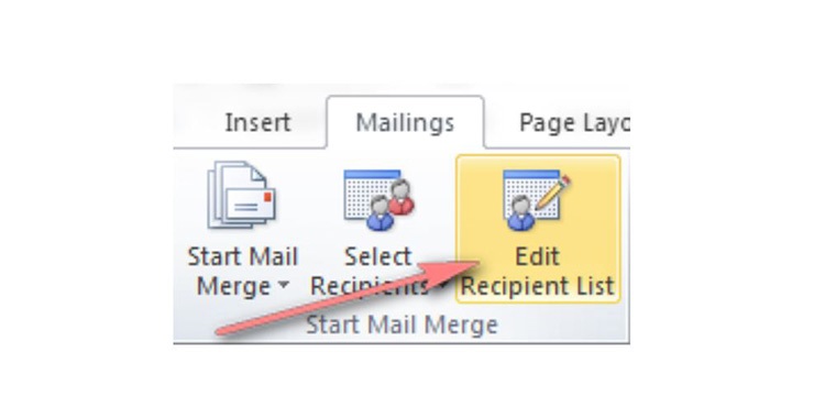 tạo mail merge