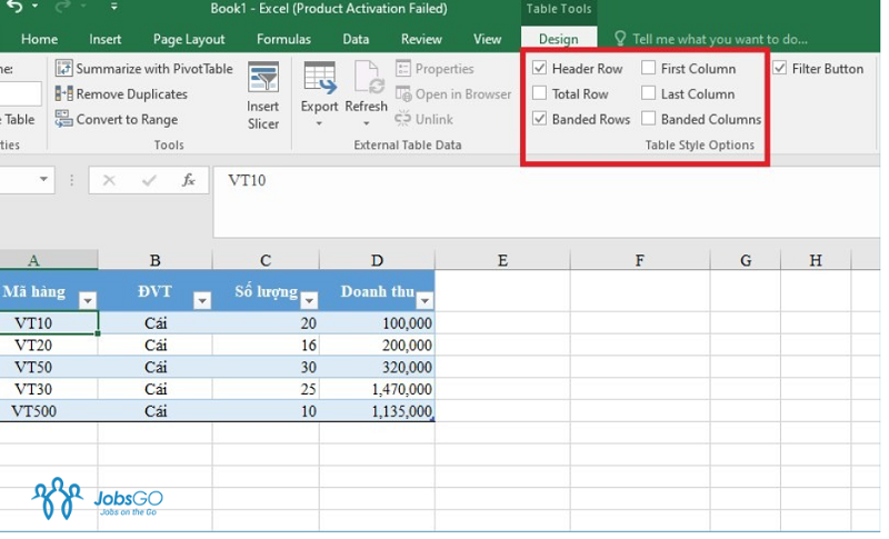Cách Chỉnh Sửa Bảng Trong Excel
