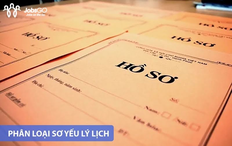 các loại sơ yếu lý lịch