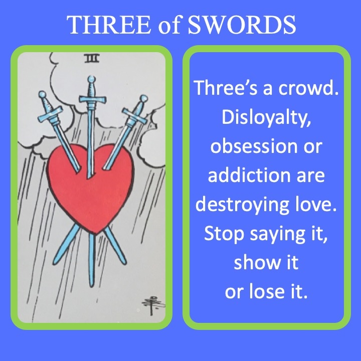 3 of Swords là gì