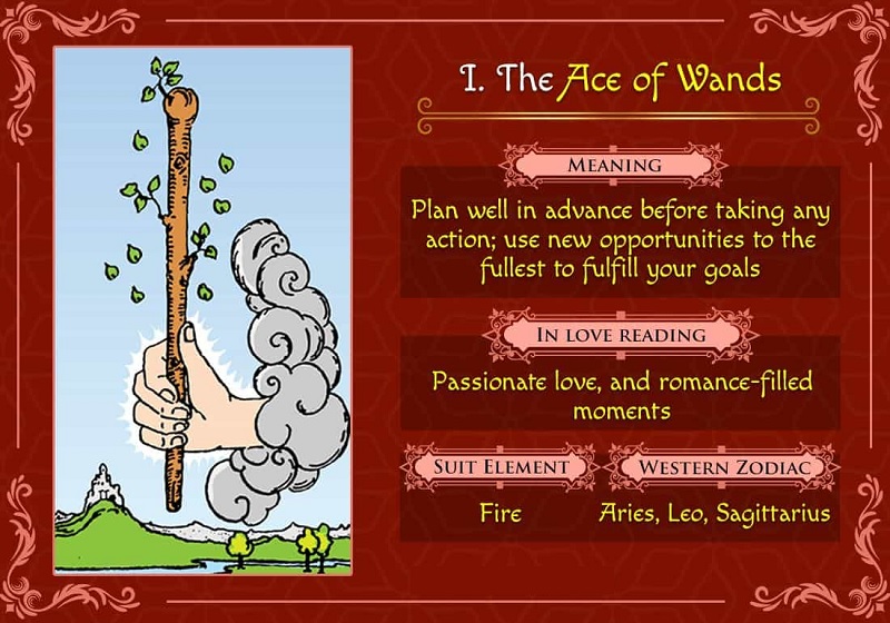 Ace of Wands là gì? Ý nghĩa lá bài Ace of Wands trong Tarot