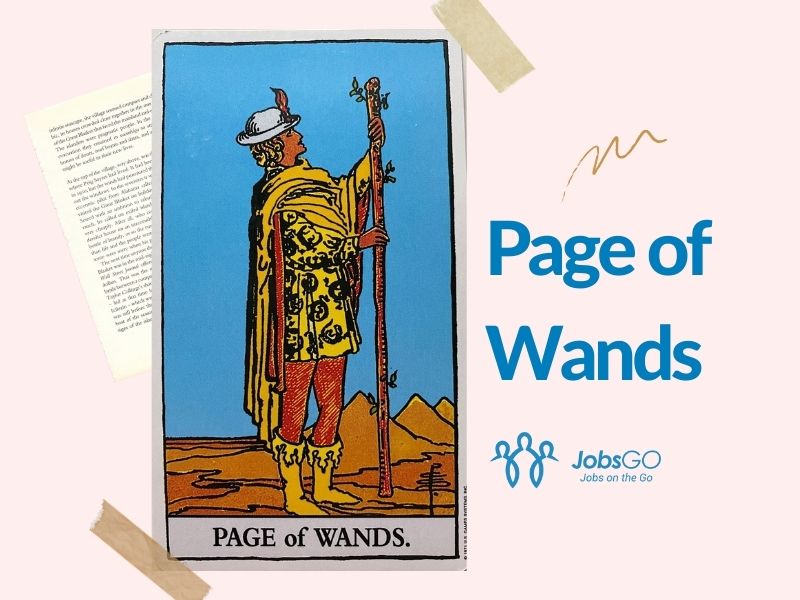 page of wands