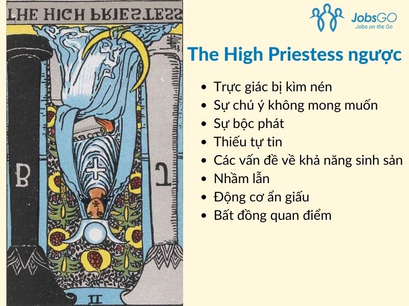 the high priestess ngược