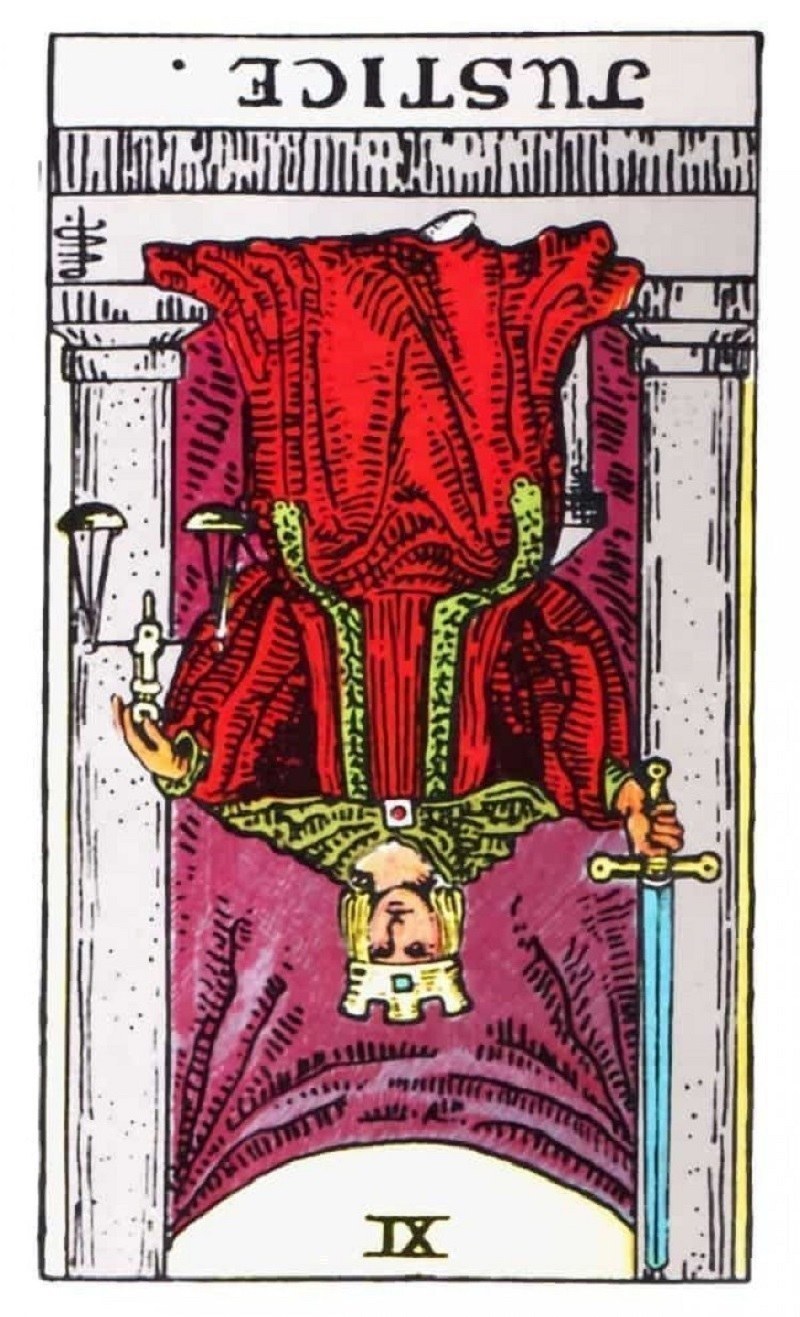 ý nghĩa lá bài Justice Tarot