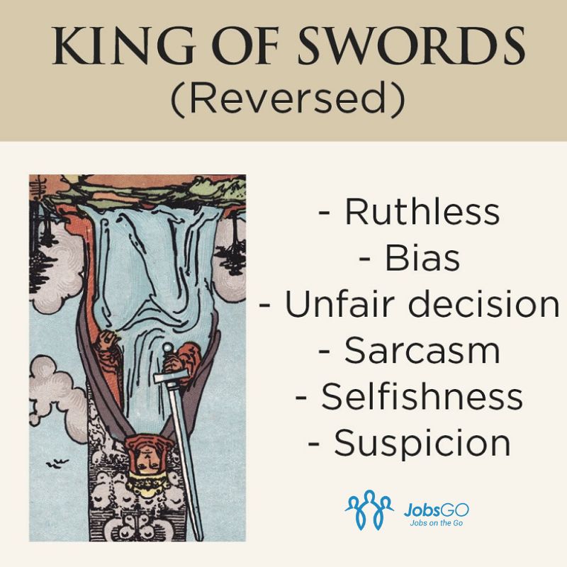 ý nghĩa lá bài King of Swords