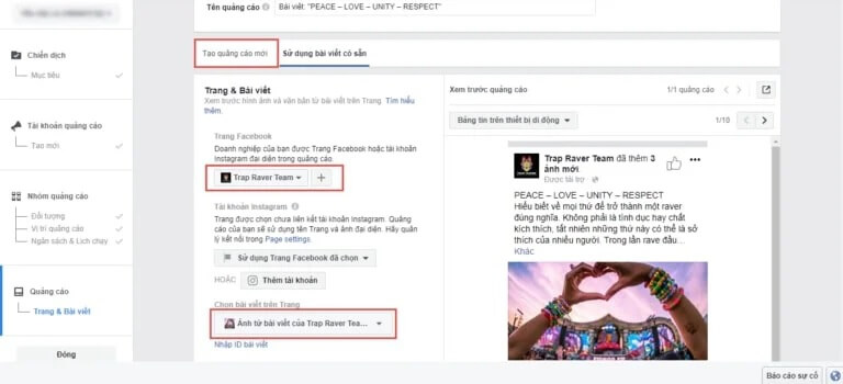 kinh nghiệm chạy quảng cáo Facebook