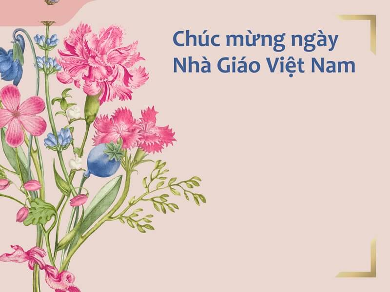 bài thơ hay về thầy cô mừng ngày Nhà giáo Việt Nam
