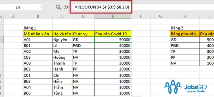 hàm vlookup