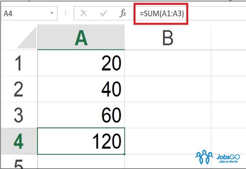 tổng quan về các công thức trong excel