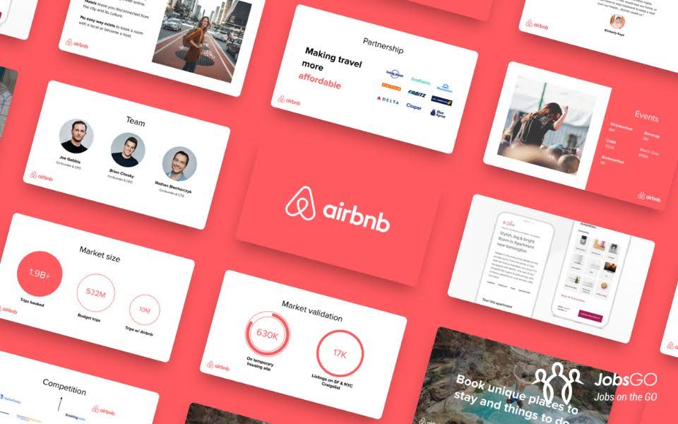 Mẫu Pitch Deck Của Airbnb