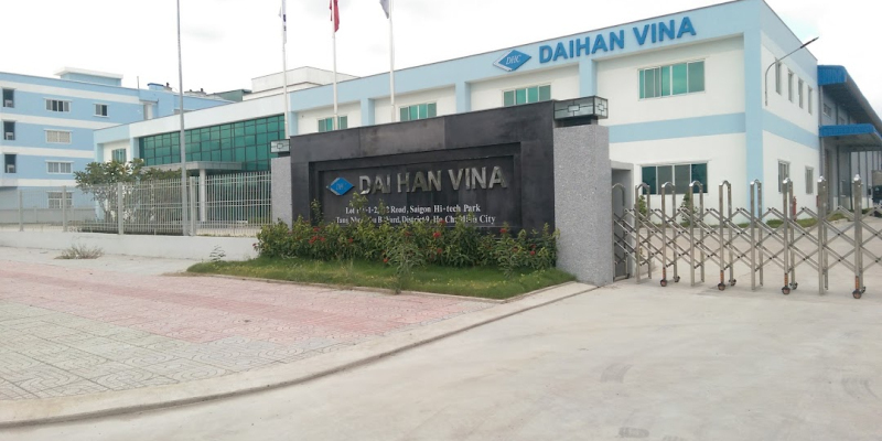 Công Ty TNHH Daihan Vina (DAIHAN VINA CO., LTD) tuyển dụng tháng 04/2025